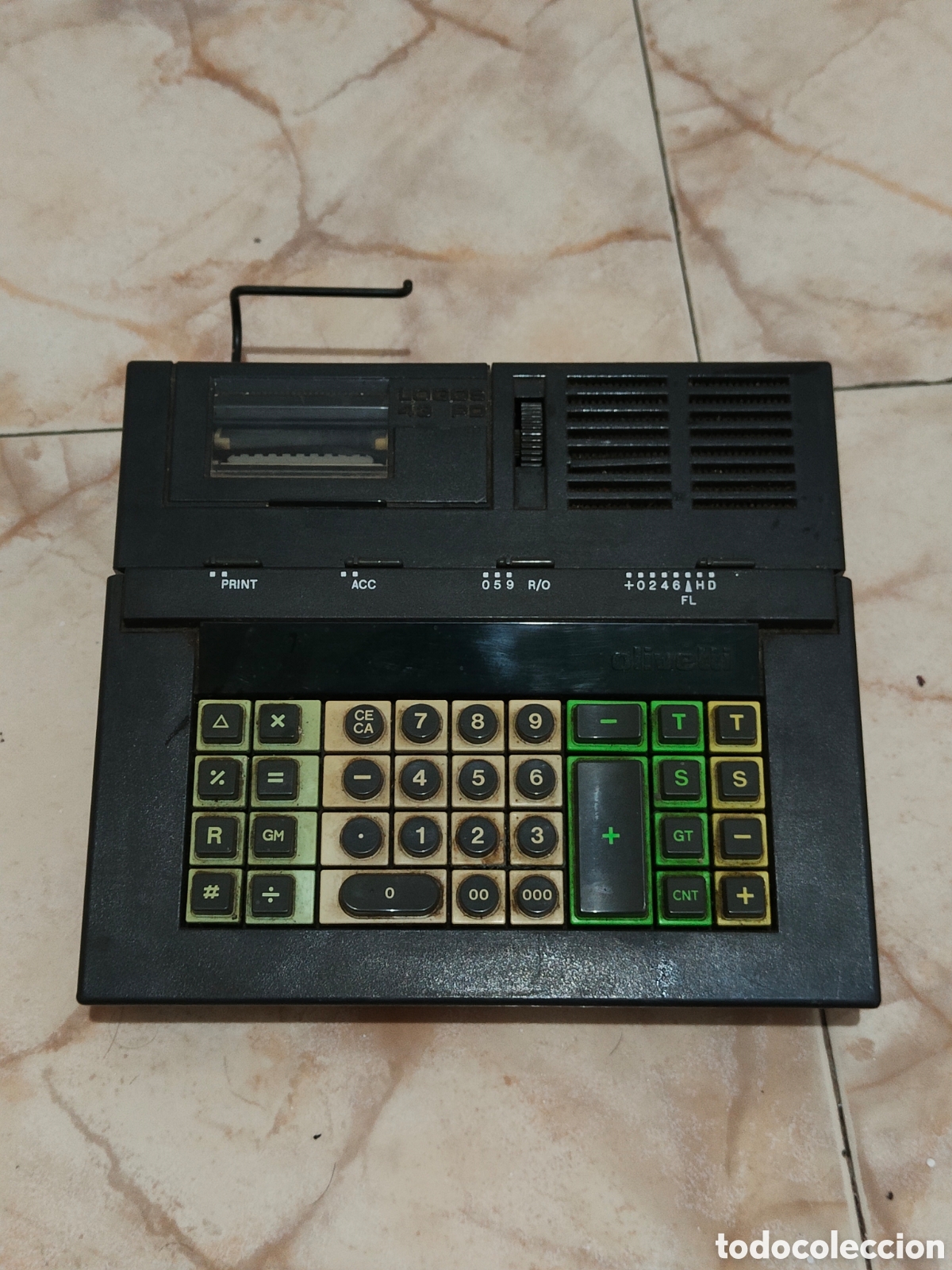 Antig&uuml;edades: Calculadora Olivetti 43 PD Antigua - Foto 1