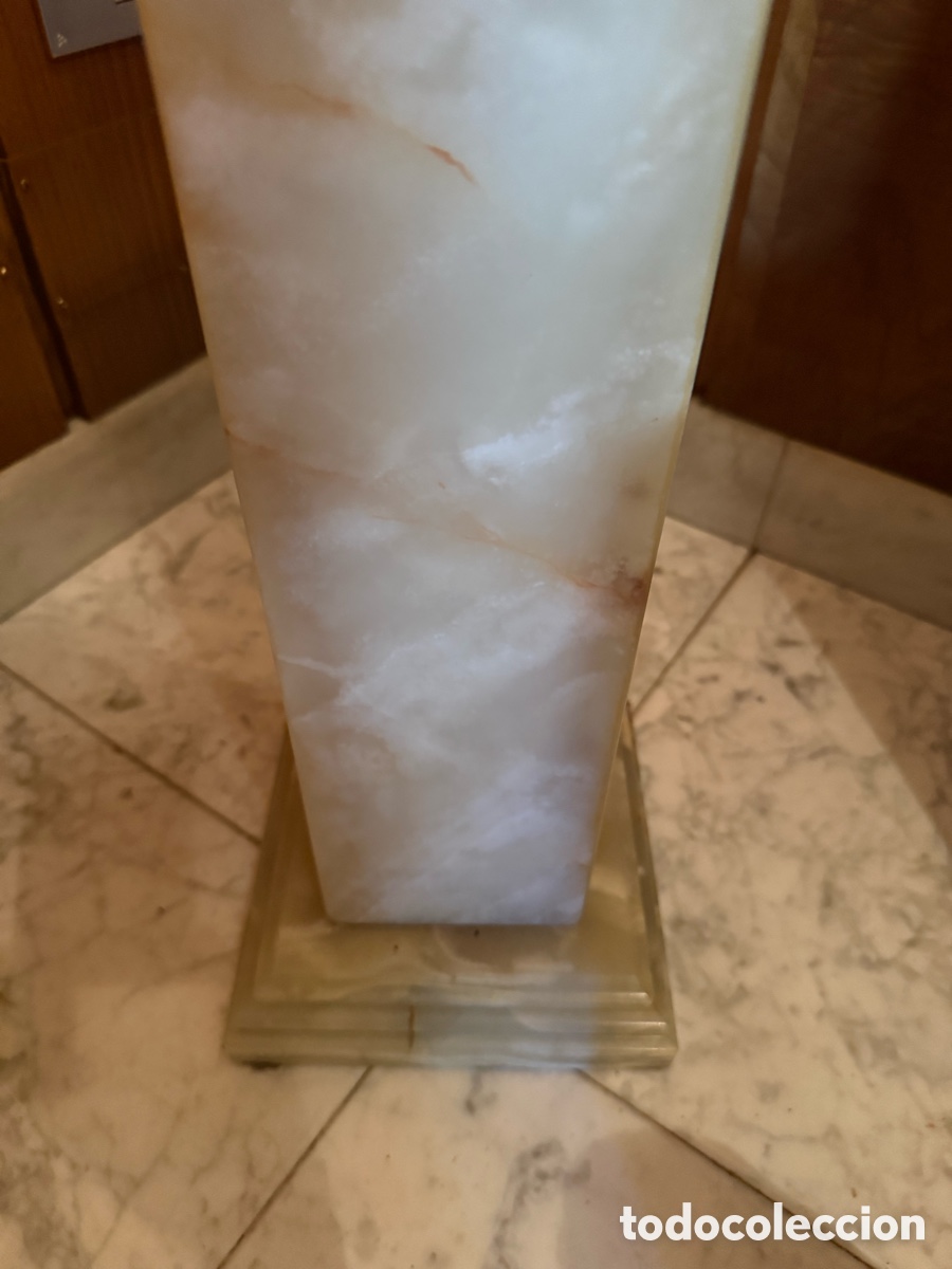 Tel&eacute;fonos: Tel&eacute;fono antiguo italiano con base de marmol - Foto 5