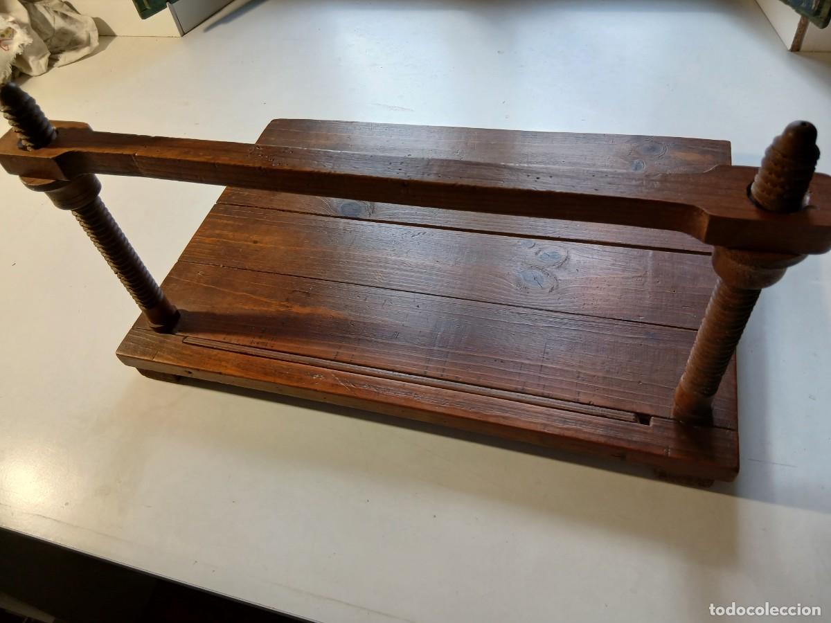 Antig&uuml;edades: TELAR DE ENCUADERNACION ANTIGUO - Foto 2