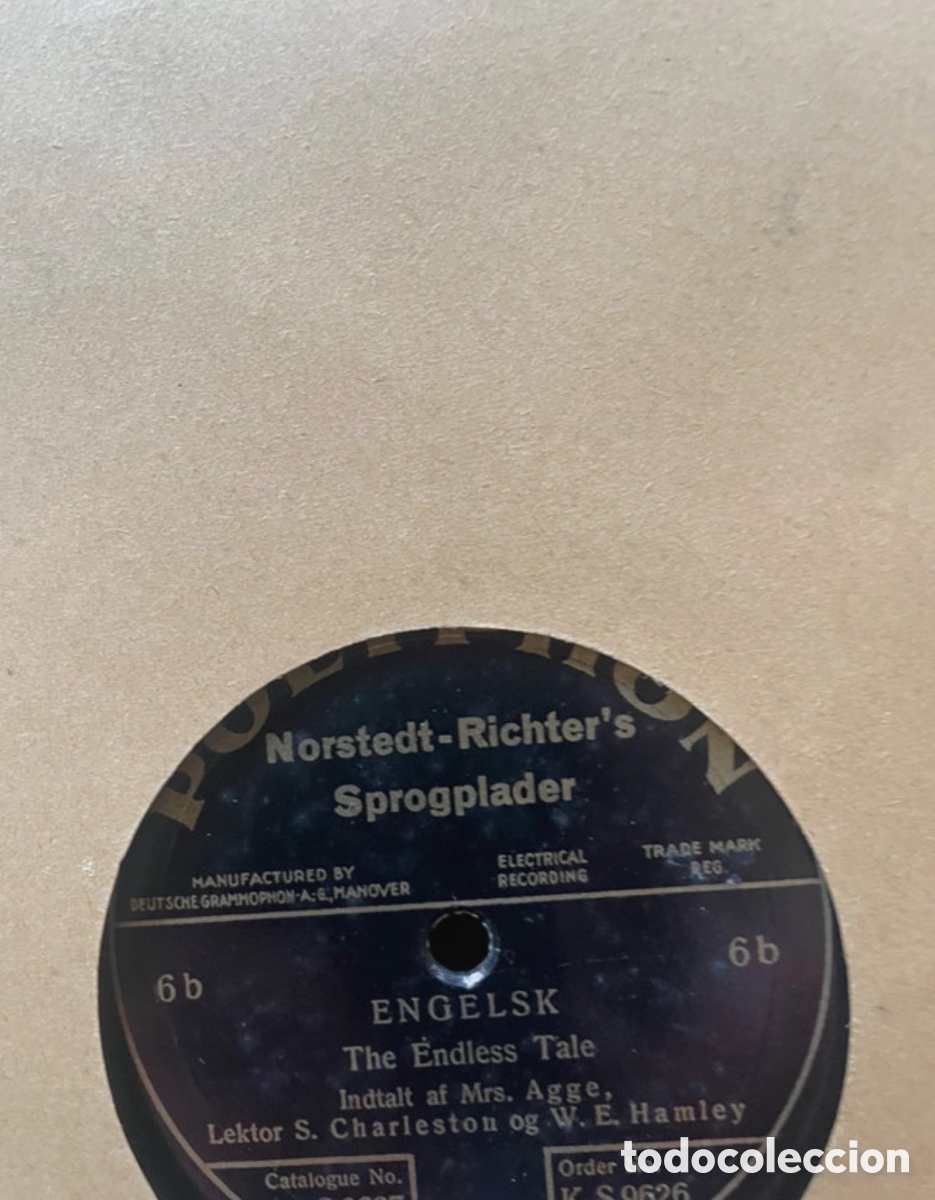 Antig&uuml;edades: &Aacute;lbum con discos de gram&oacute;fono - Foto 6