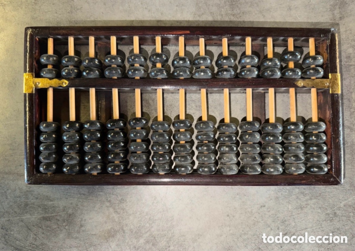 Antig&uuml;edades: Antiguo &aacute;baco tradicional chino - Foto 7