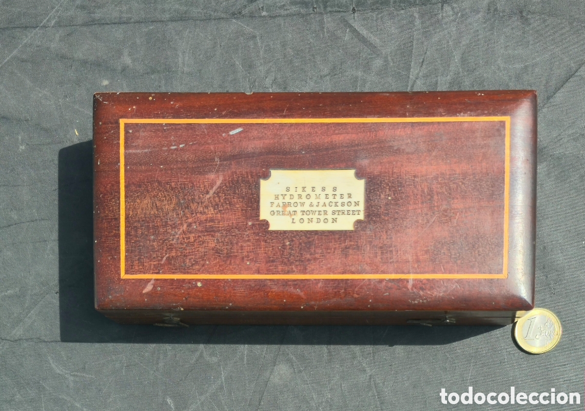 Antig&uuml;edades: Caja Hidr&oacute;metro S-XIX - Foto 2