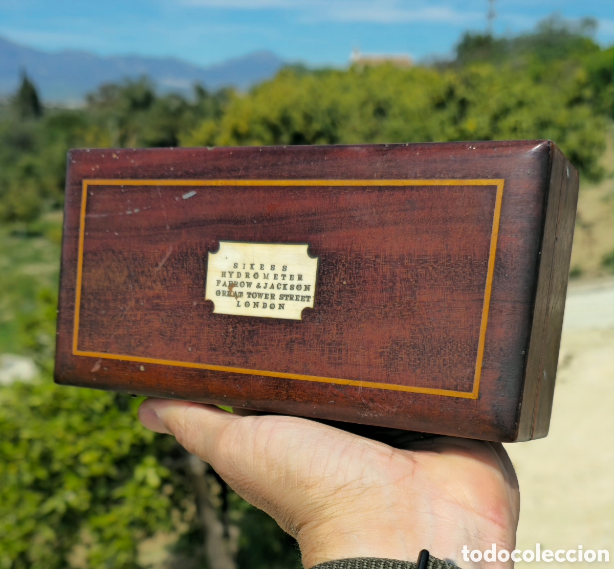 Antig&uuml;edades: Caja Hidr&oacute;metro S-XIX - Foto 8