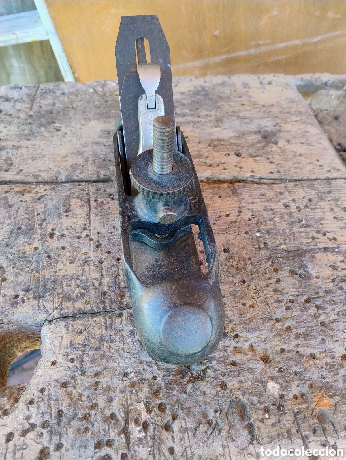 Antig&uuml;edades: Cepillo de carpintero curvo n&deg;20 - Foto 2