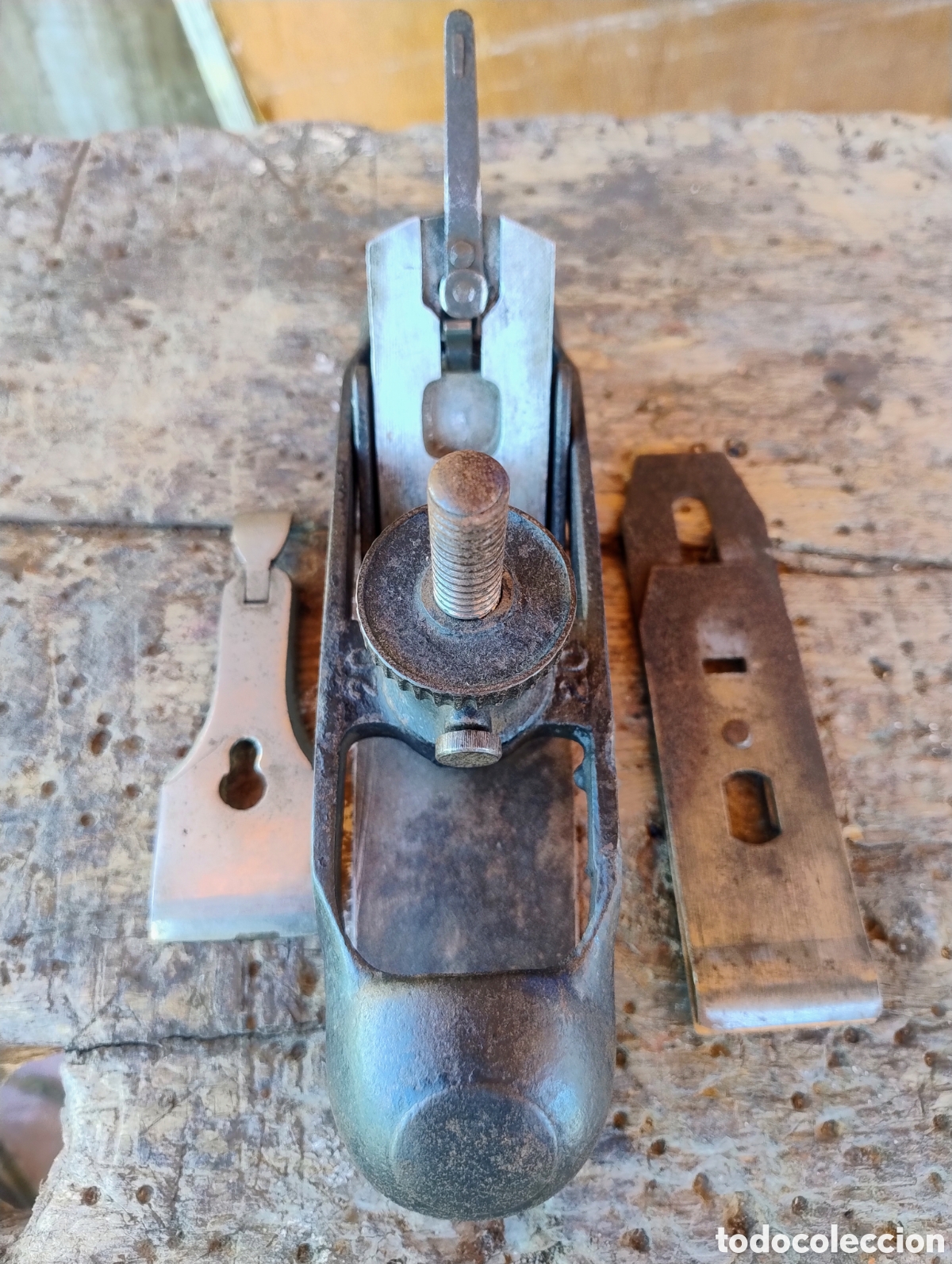 Antig&uuml;edades: Cepillo de carpintero curvo n&deg;20 - Foto 5
