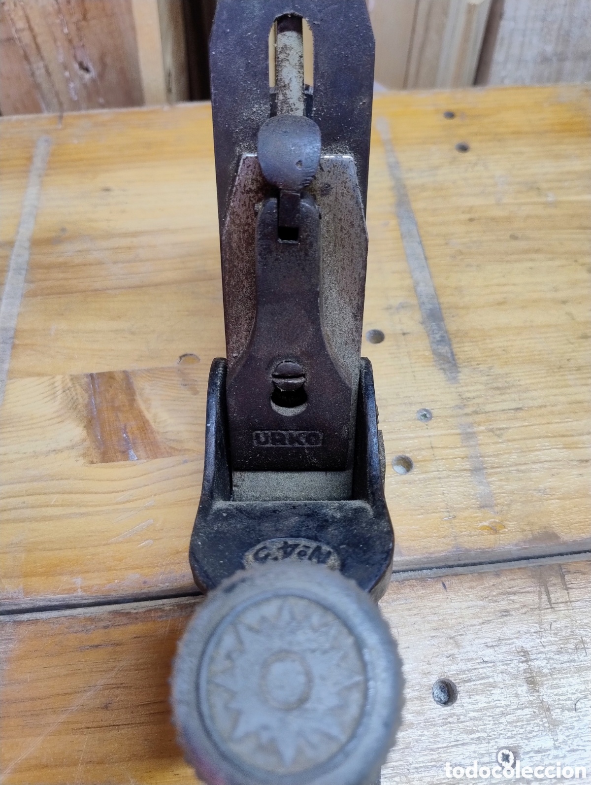 Antig&uuml;edades: Cepillo curvo Urko n&deg;43 - Foto 3