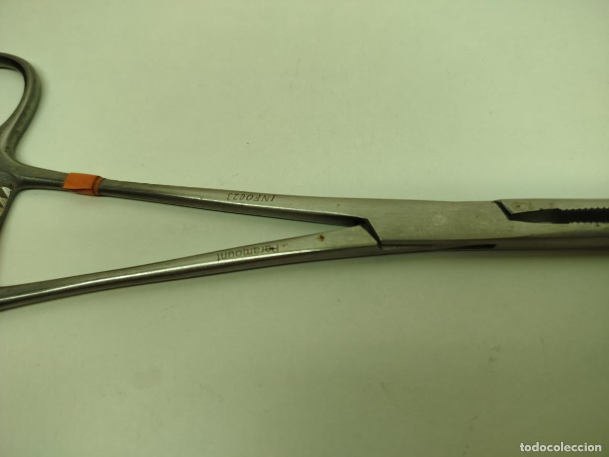 Antig&uuml;edades: PINZA HEMOST&Aacute;TICA QUIRURUJICA 23CM. - Foto 4