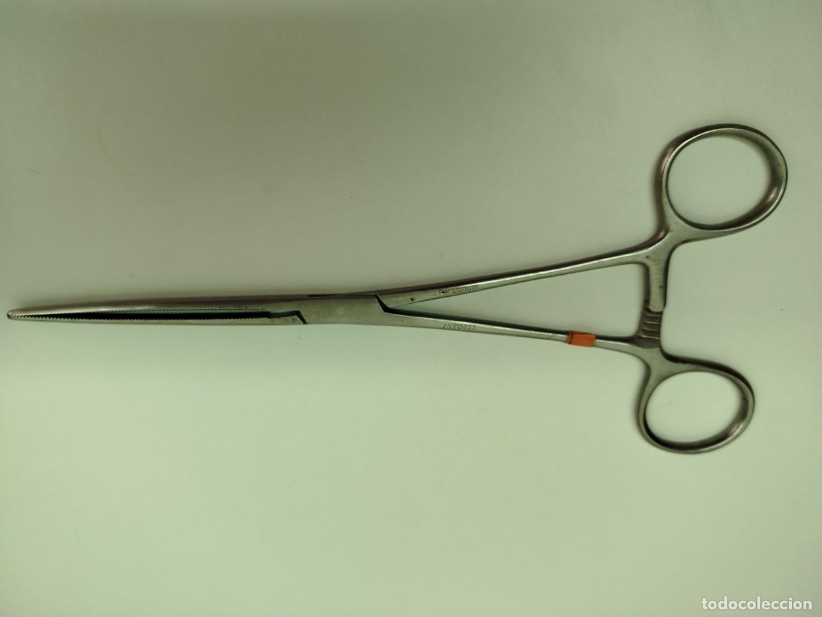 Antig&uuml;edades: PINZA HEMOST&Aacute;TICA QUIRURUJICA 23CM. - Foto 6