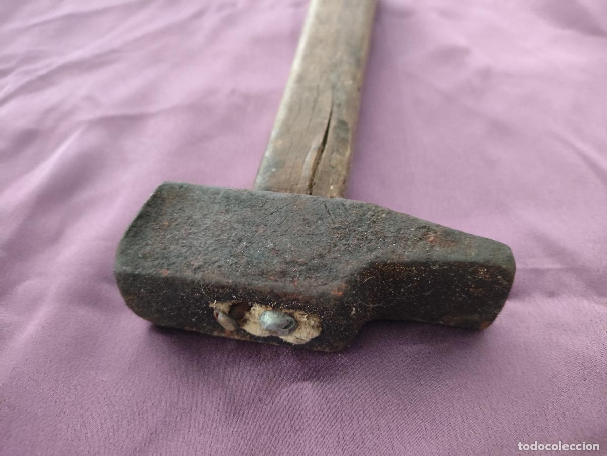 Antig&uuml;edades: ANTIGUO MARTILLO 22cm - Foto 1