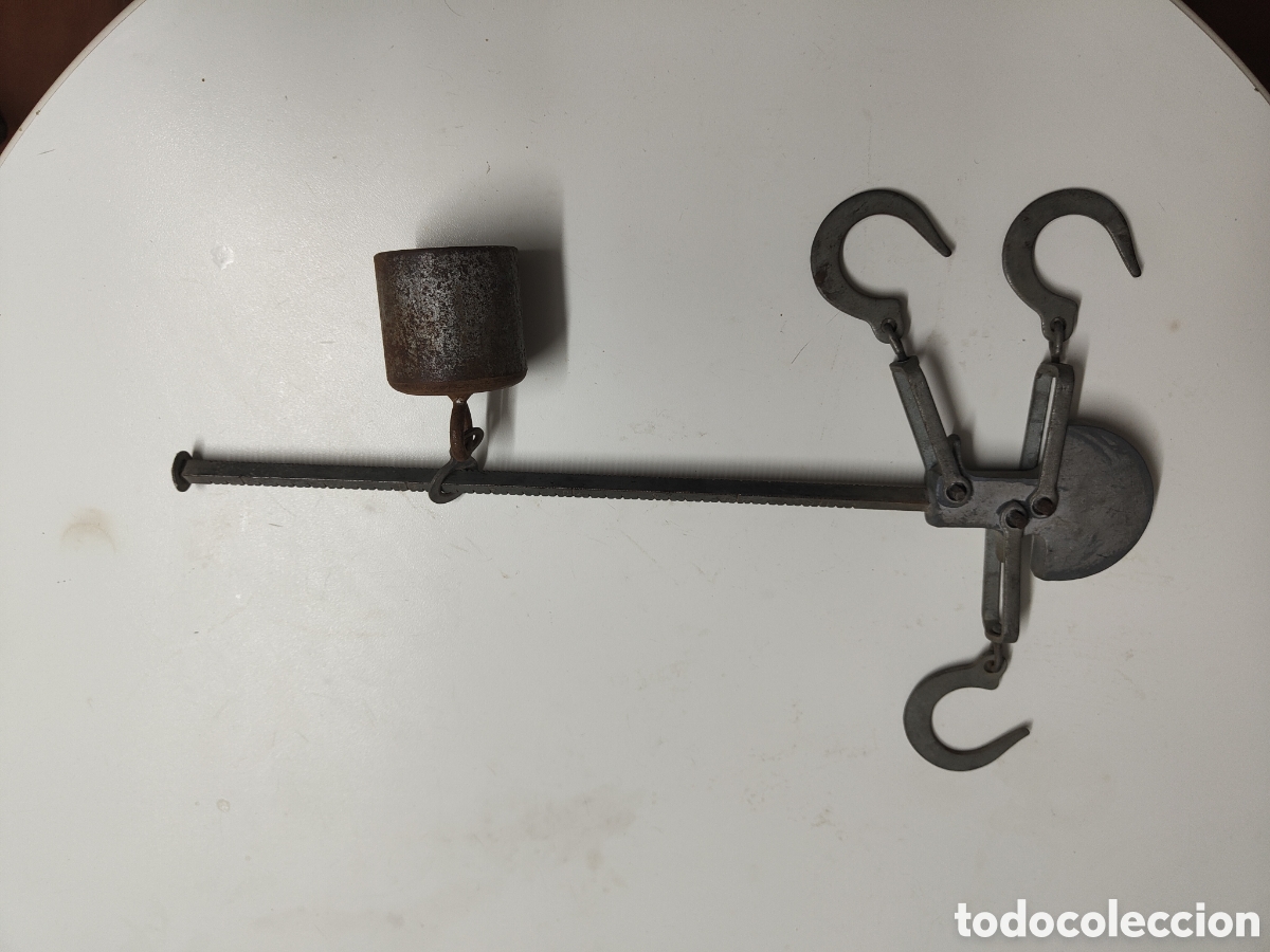 Antig&uuml;edades: Bascula romana antigua - Foto 4