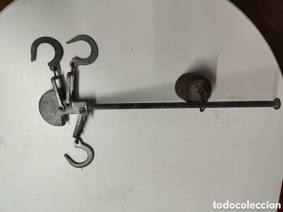 Antig&uuml;edades: Bascula romana antigua - Foto 3