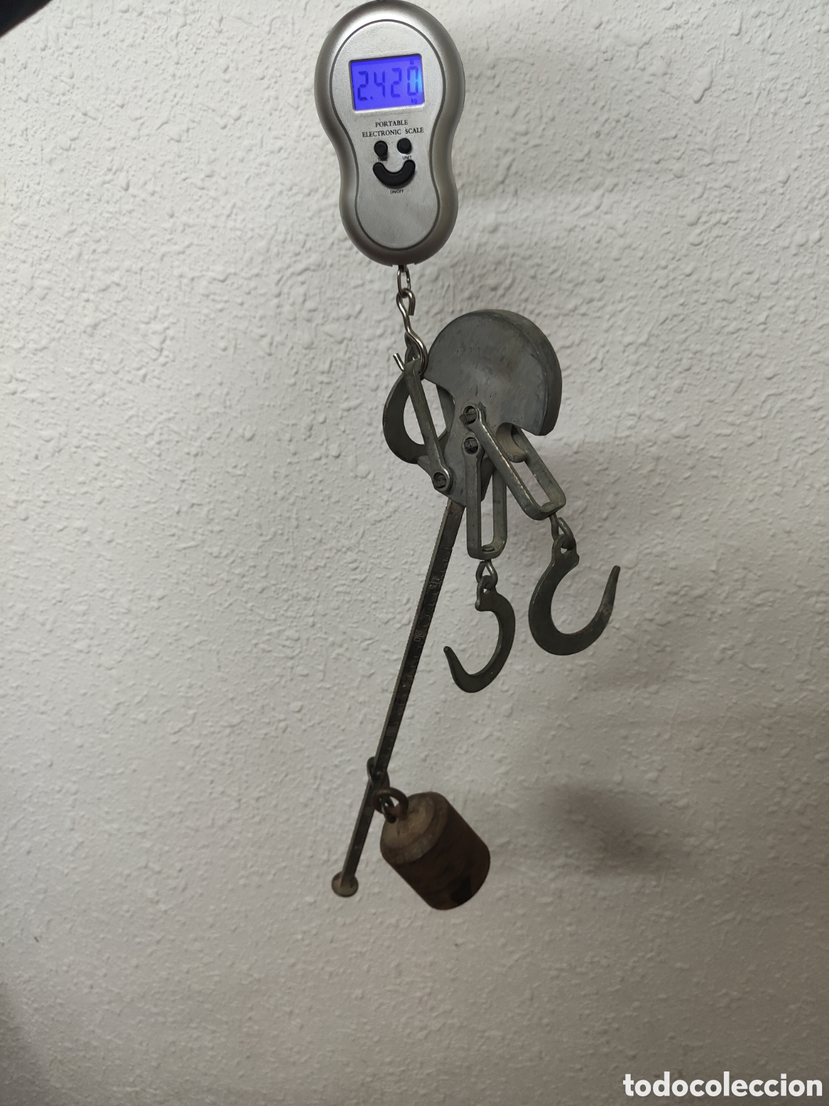 Antig&uuml;edades: Bascula romana antigua - Foto 5