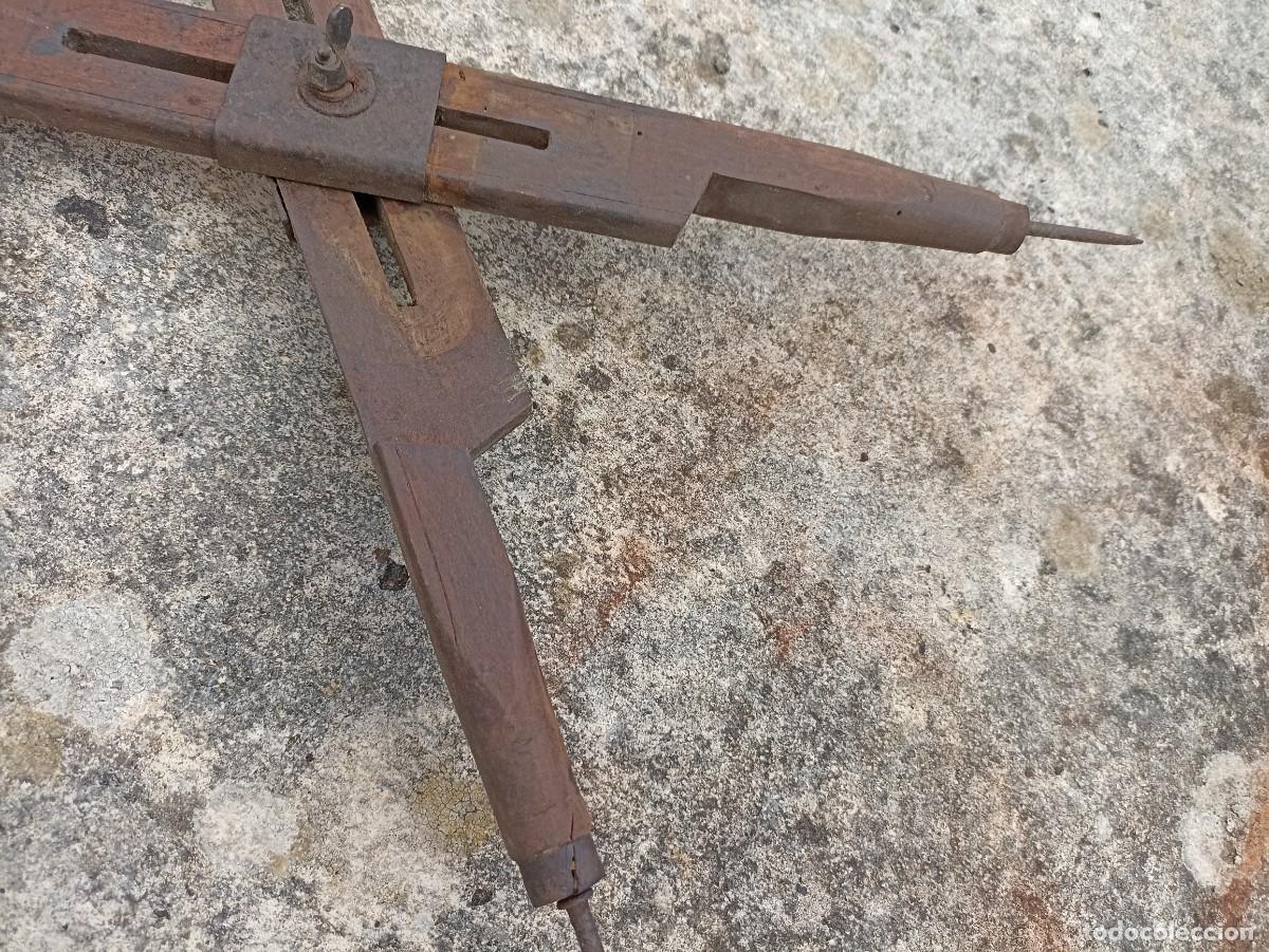 Antig&uuml;edades: Comp&aacute;s para trasladar medidas - Foto 3