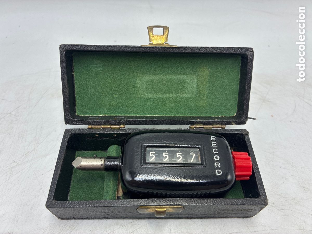 Antig&uuml;edades: Cuenta Revoluciones mec&aacute;nico R&eacute;cord.