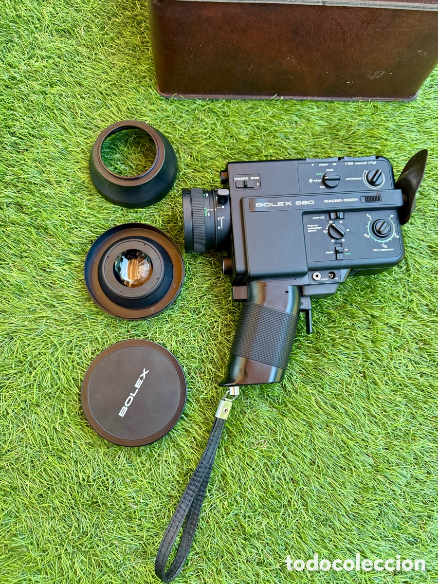 Antig&uuml;edades: Bolex 680 Super 8 + Lente Aspheron 4mm (Leer descripci&oacute;n)