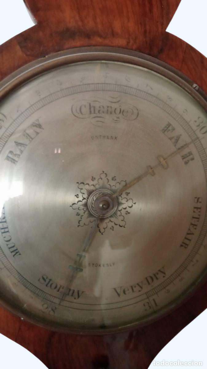Antig&uuml;edades: BAROMETRO INGLES S.XIX - Foto 4
