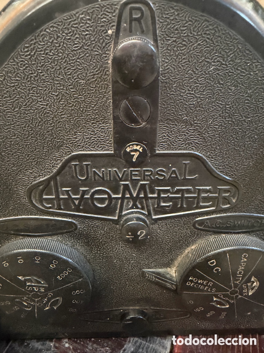Antig&uuml;edades: Mult&iacute;metro Universal AvoMeter Modelo 7 - Foto 2