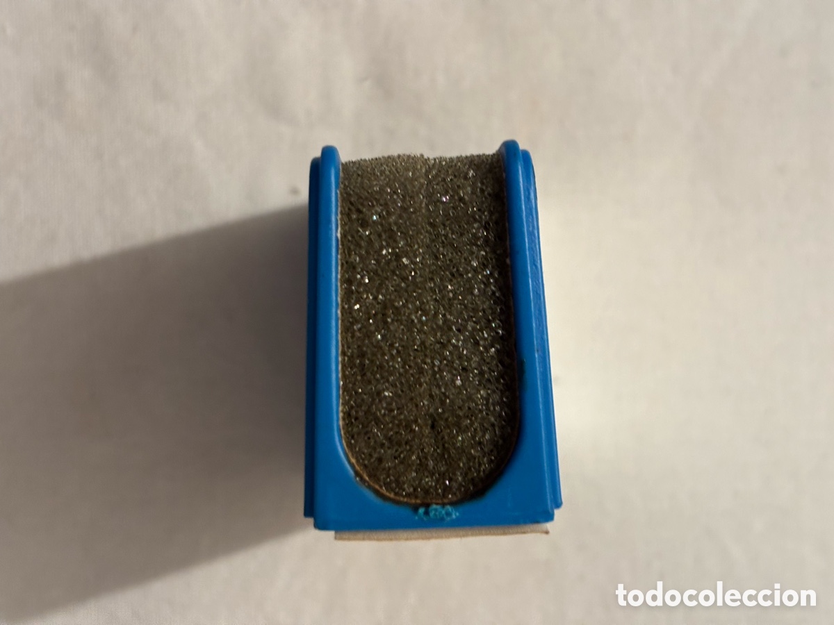Antig&uuml;edades: Curiosa esponja E-1 lubricantes con adhesivo - Foto 6