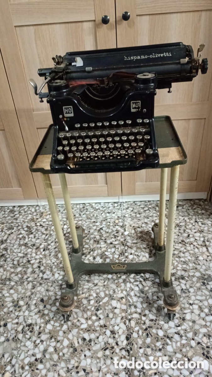 Antig&uuml;edades: Hispano Olivetti M40 con mesa Involca - Foto 10