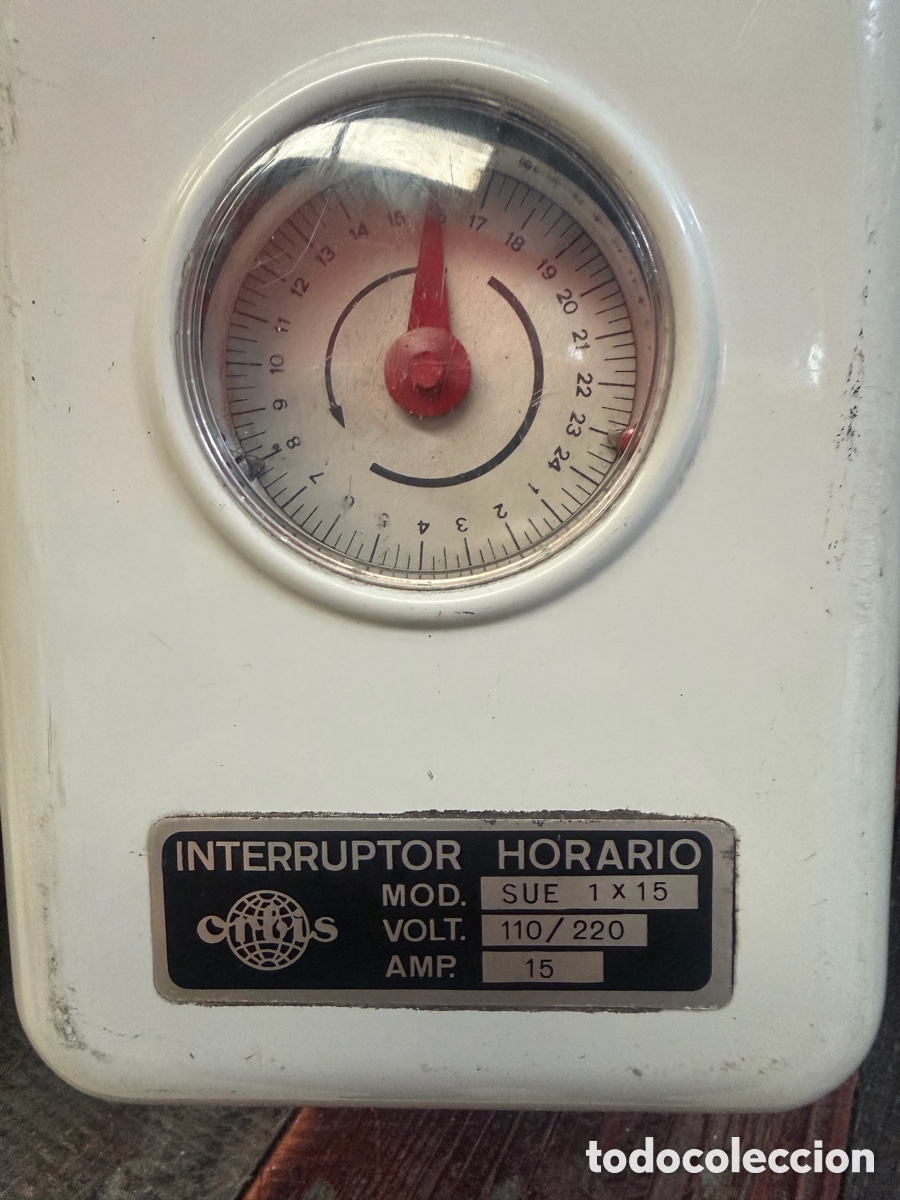 Antig&uuml;edades: Interruptor Horario CITES SUE 1x15 - Foto 2