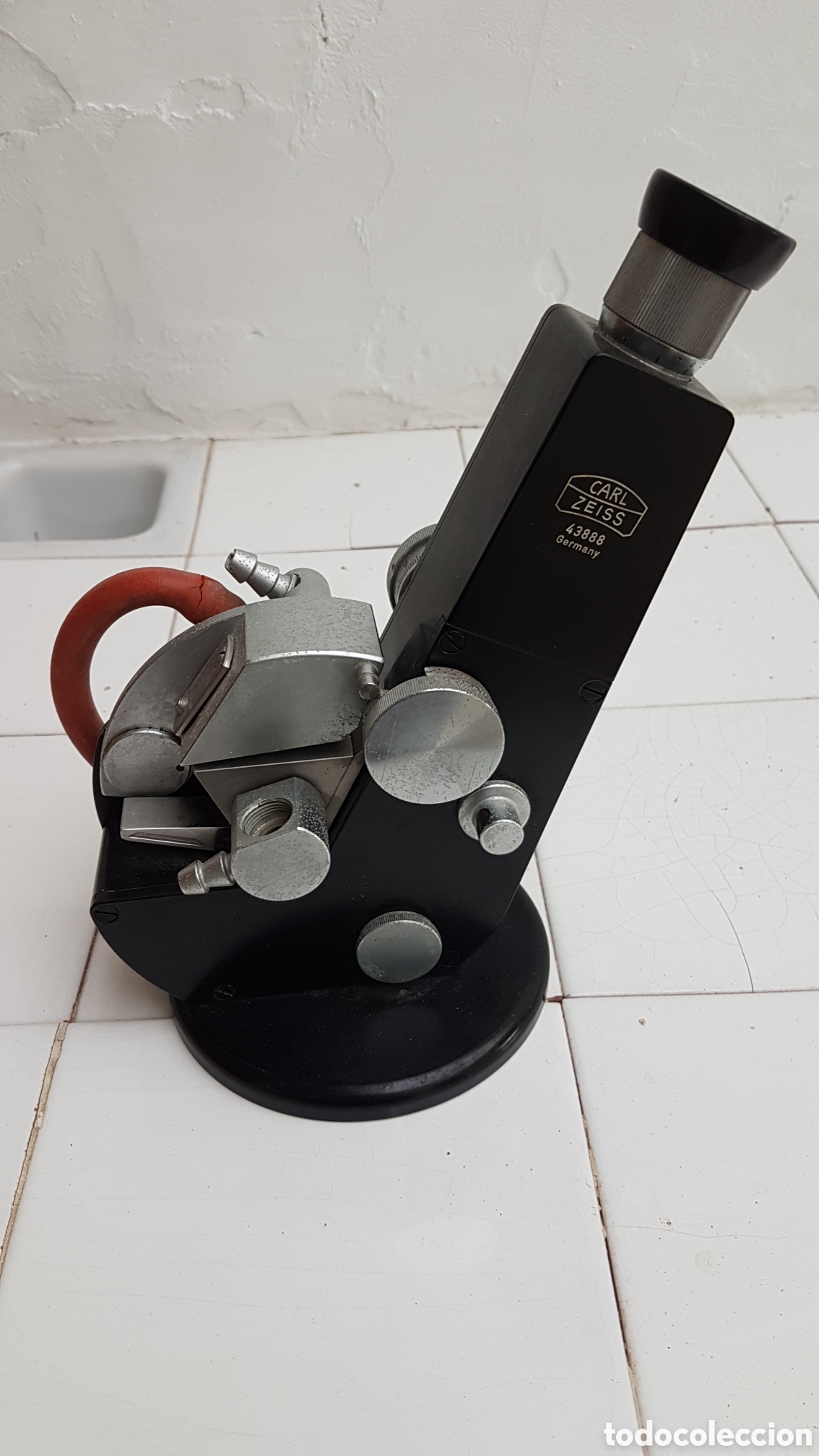 Antig&uuml;edades: Refractometro de laboratorio marca alemana Carl Zeiss