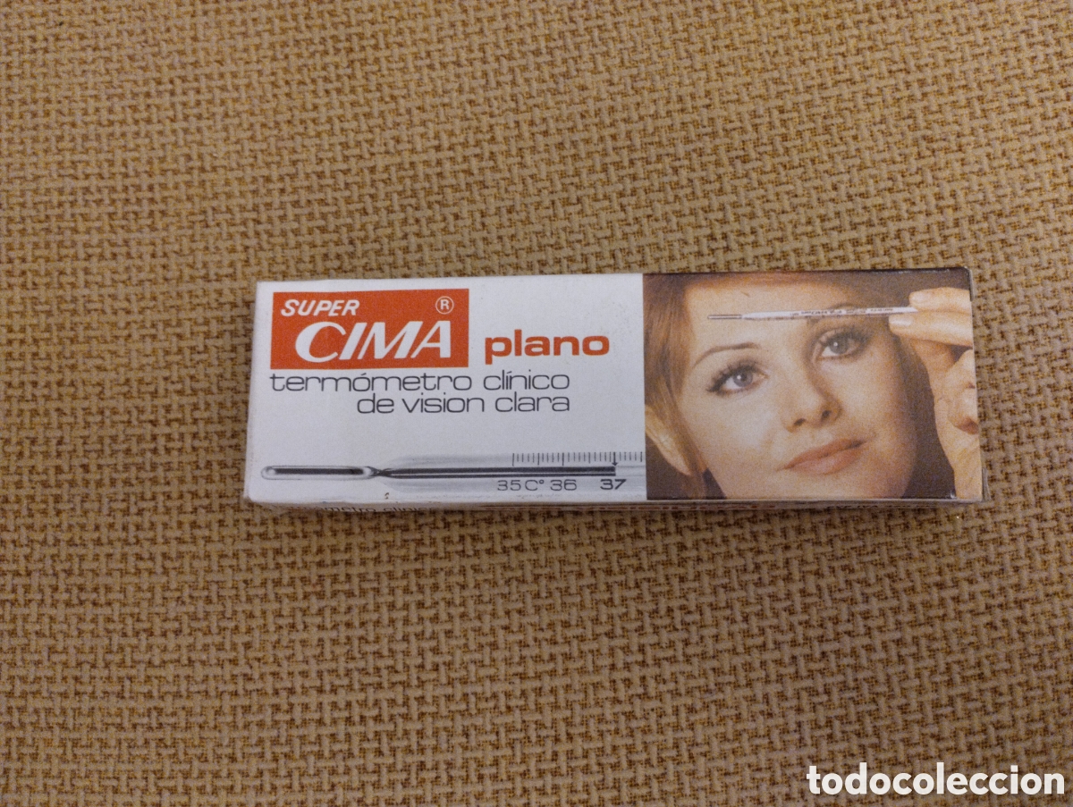 Antig&uuml;edades: Term&oacute;metro antiguo Super Cima - Foto 5