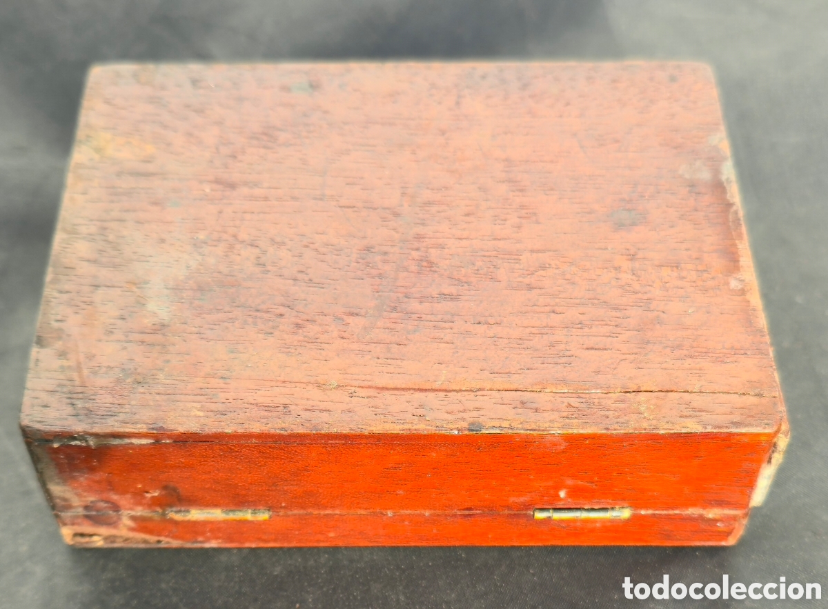Antig&uuml;edades: Antigua Caja pesas precisi&oacute;n - Foto 4