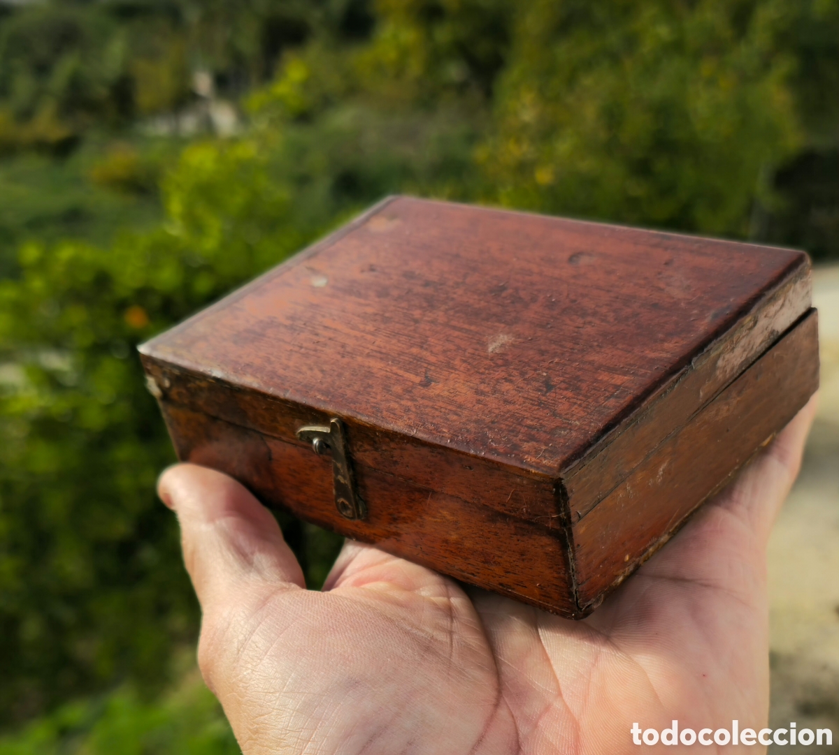 Antig&uuml;edades: Antigua Caja pesas precisi&oacute;n - Foto 7