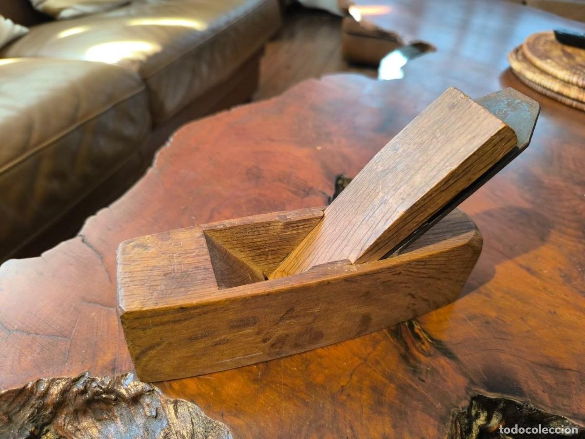 Antig&uuml;edades: CEPILLO DE MADERA DE ROBLE - Foto 2