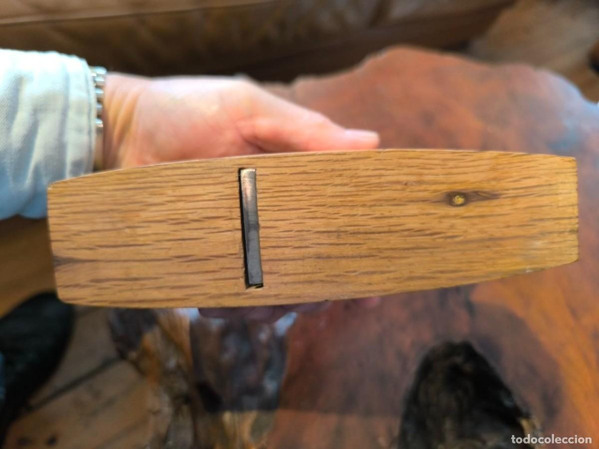 Antig&uuml;edades: CEPILLO DE MADERA DE ROBLE - Foto 3