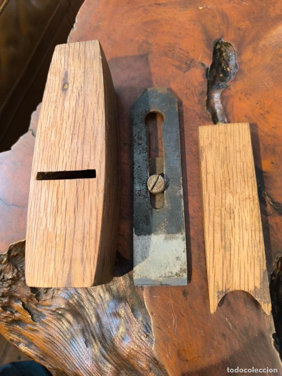 Antig&uuml;edades: CEPILLO DE MADERA DE ROBLE - Foto 7