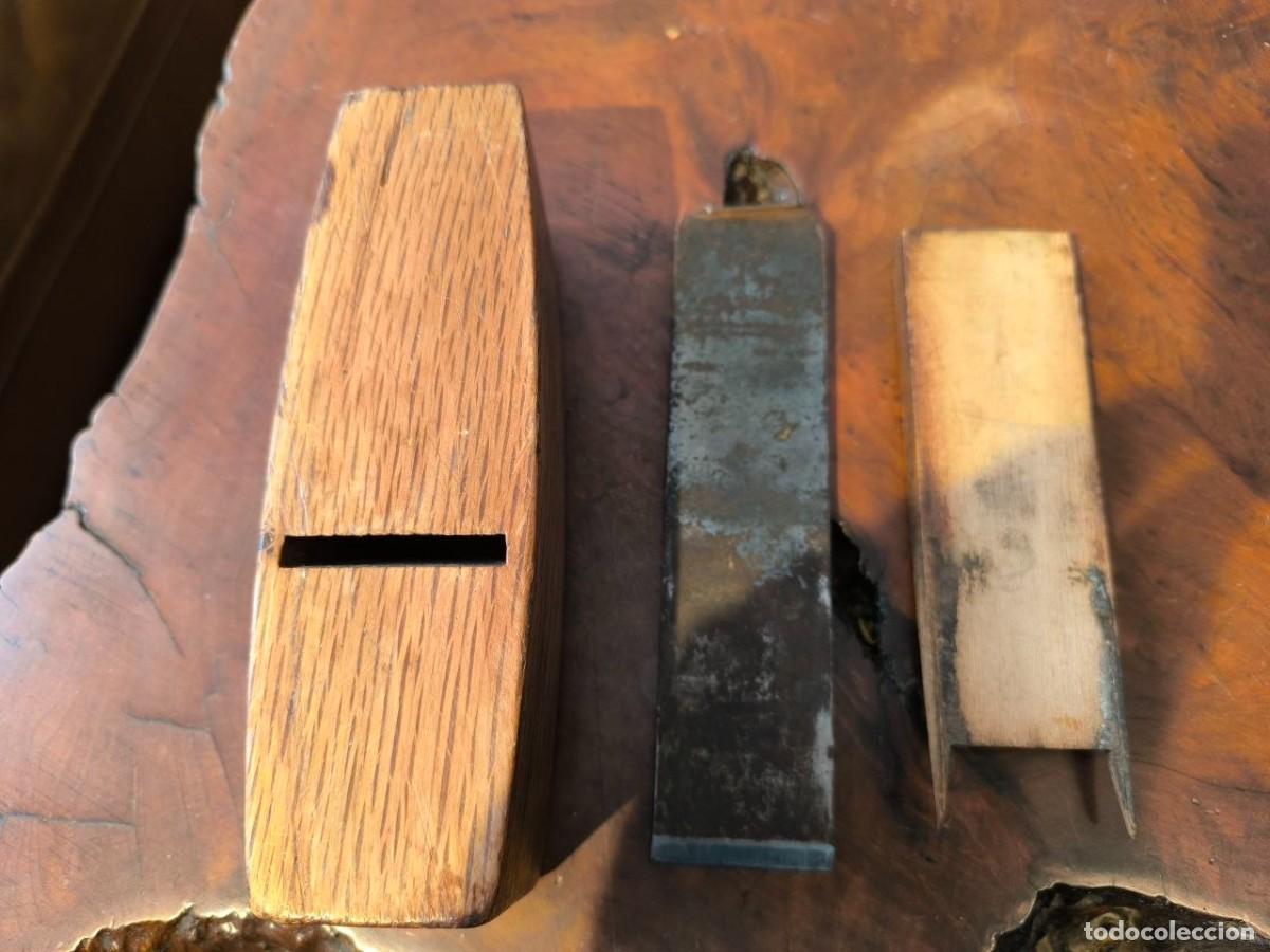 Antig&uuml;edades: CEPILLO DE MADERA DE ROBLE B. S. I. G. - Foto 8