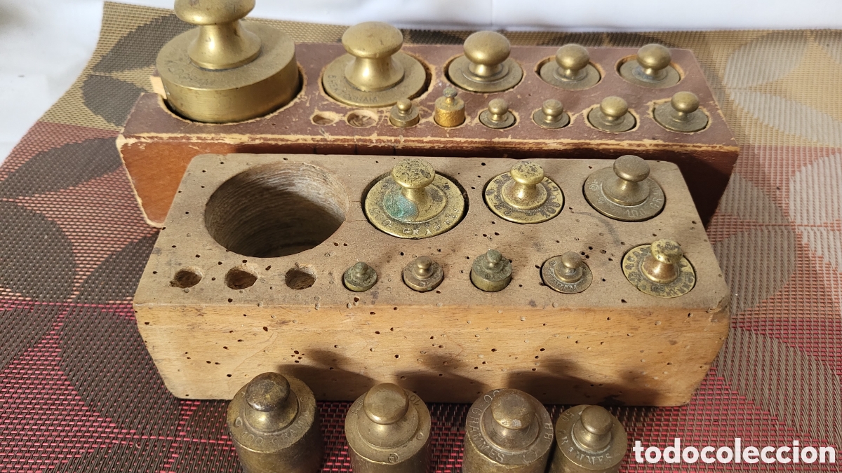 Antig&uuml;edades: Lote varios Ponderales