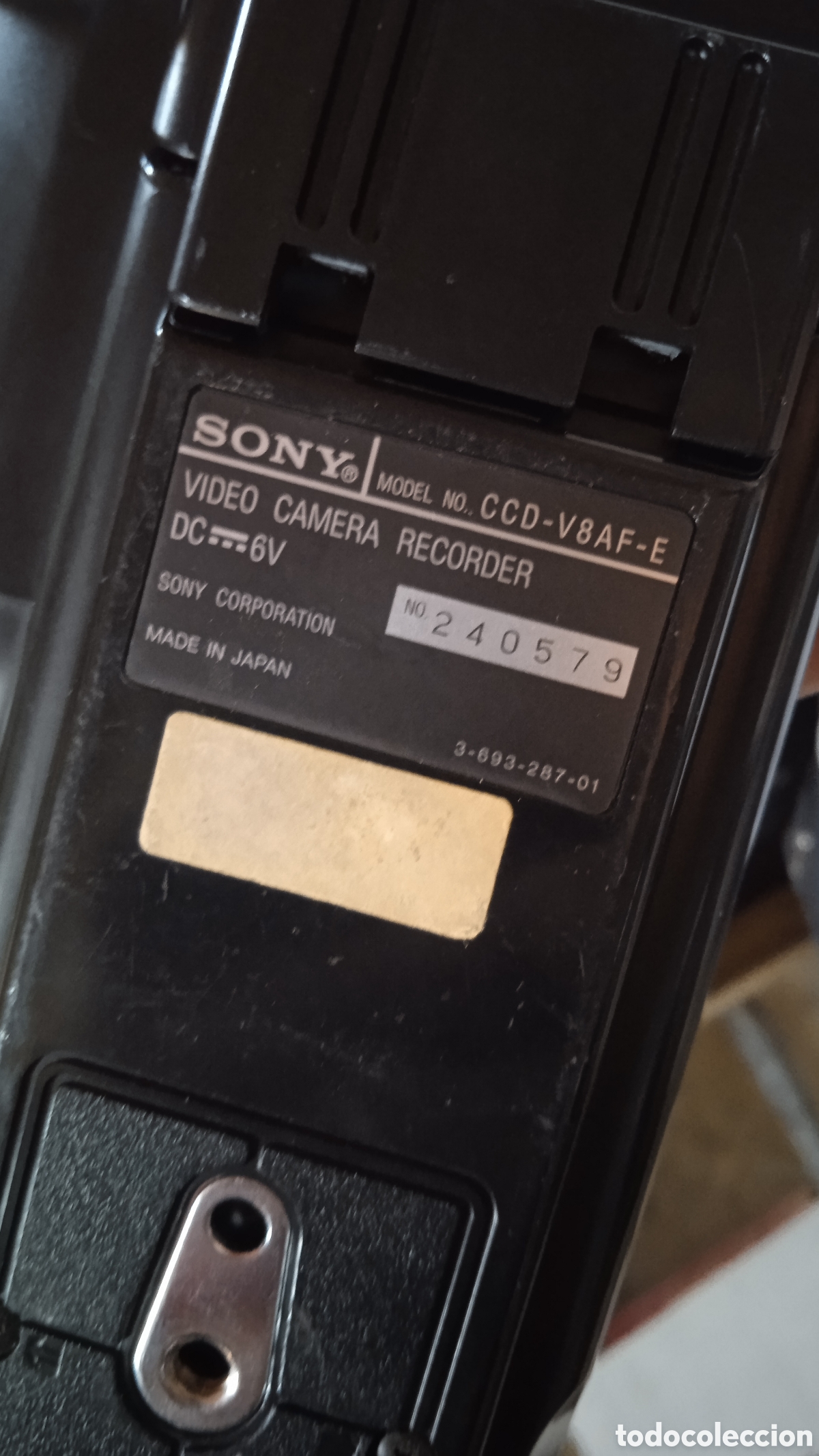 Antig&uuml;edades: Videocamara Sony CCD V8AF 8 AF Vintage con funda completa - Foto 7