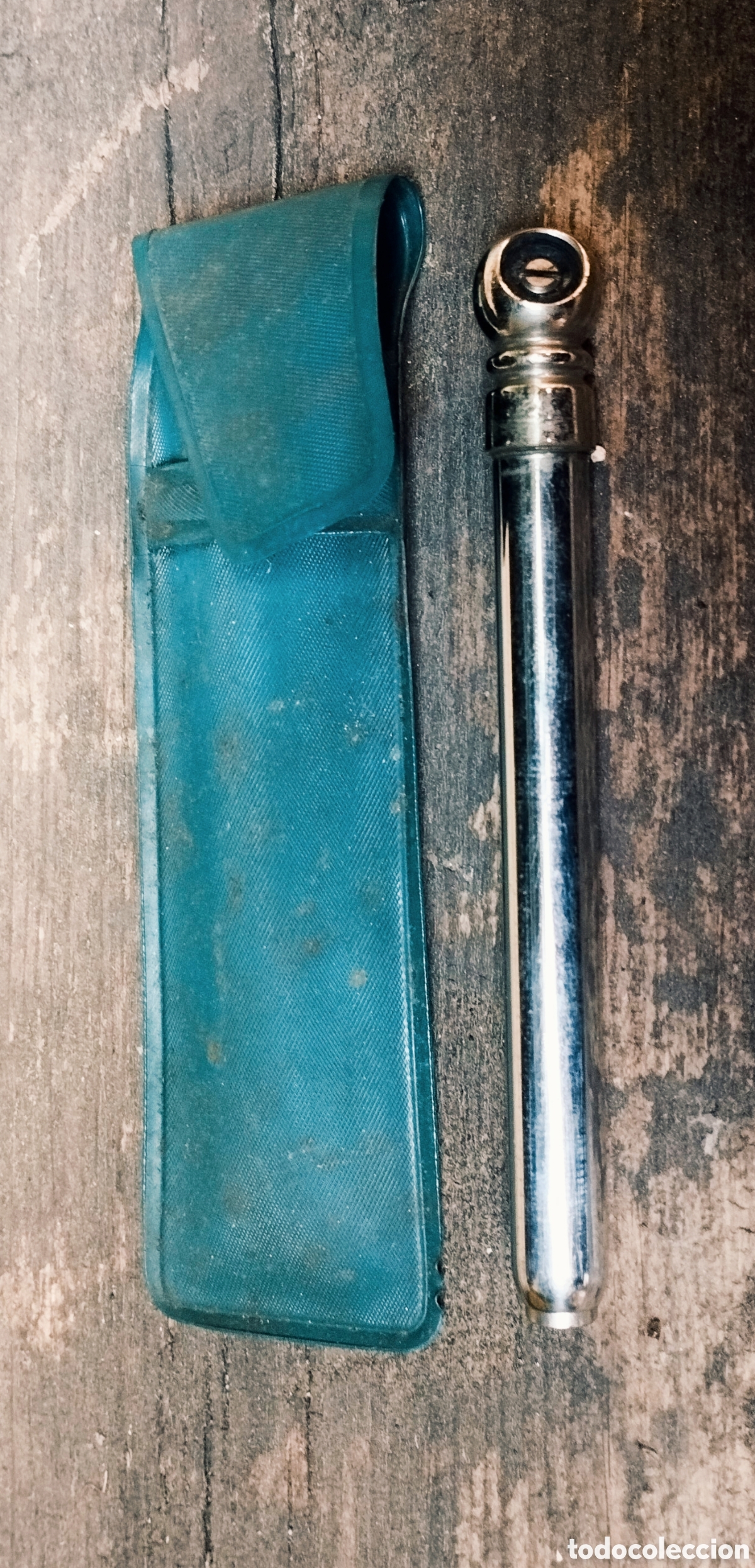 Antig&uuml;edades: ANTIGUO MANOMETRO MEDIDOR DE PRESI&Oacute;N DE NEUM&Aacute;TICOS DE BOLSILLO - A&Ntilde;OS 1960