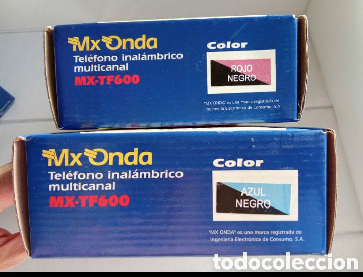 Tel&eacute;fonos: Tel&eacute;fono inal&aacute;mbrico vintage finales de los 90 - Foto 6