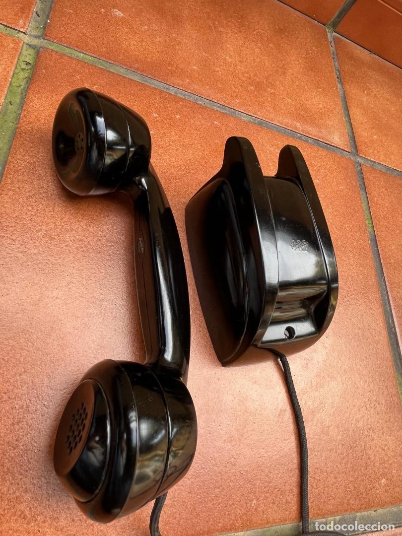 Tel&eacute;fonos: Tel&eacute;fono L.M. Ericsson Supletorio Negro - Foto 8