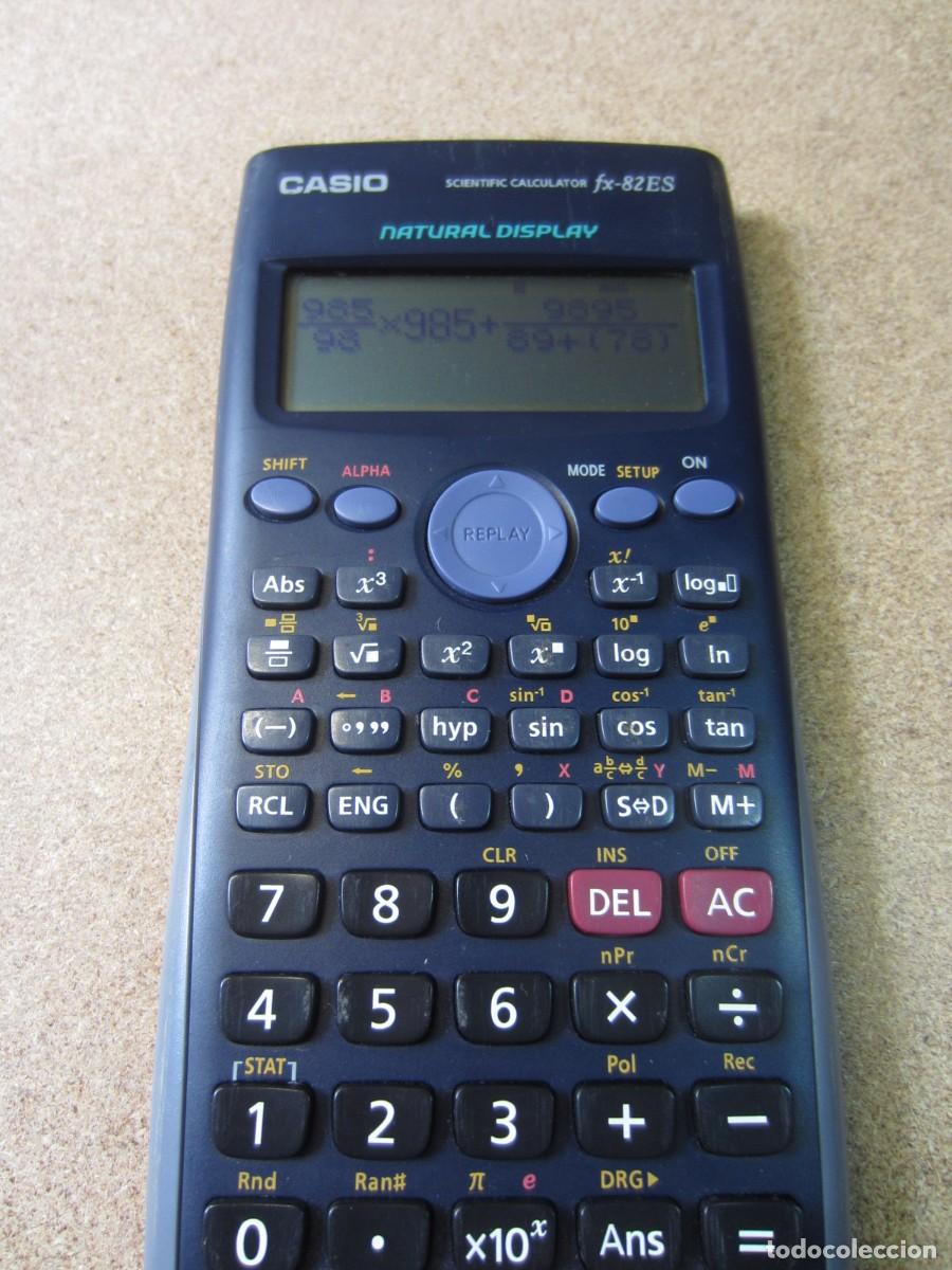 Antig&uuml;edades: Calculadora Cientifica Casio FX-82ES - Foto 4