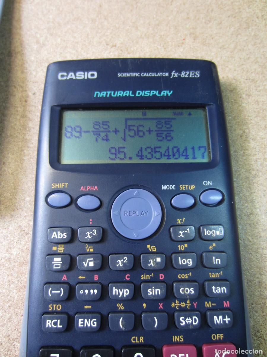 Antig&uuml;edades: Calculadora Cientifica Casio FX-82ES - Foto 22