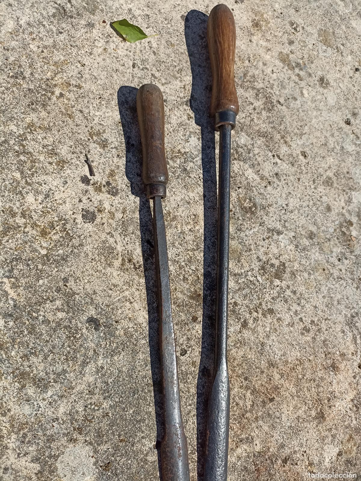 Antig&uuml;edades: Gubias de carpintero para torno - Foto 1