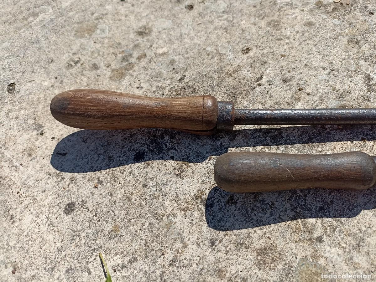Antig&uuml;edades: Gubias de carpintero para torno - Foto 2