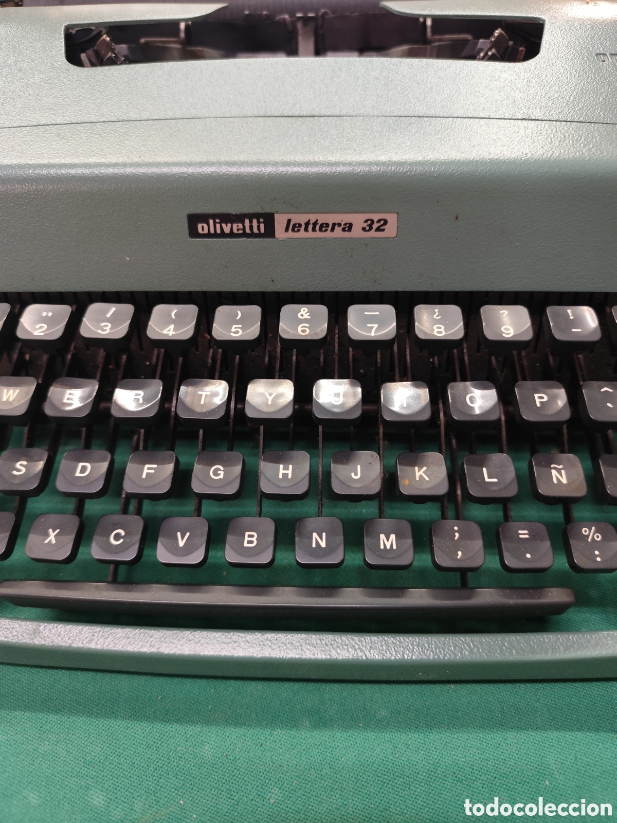 Antig&uuml;edades: Maquina de escribir olivetti lettera 32 - Foto 2