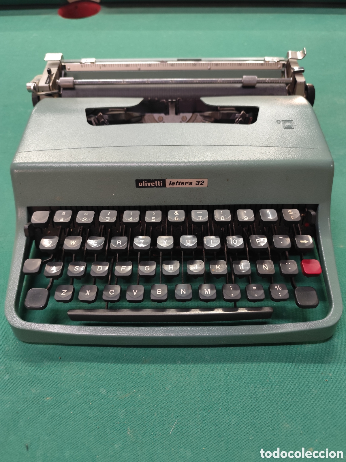 Antig&uuml;edades: Maquina de escribir olivetti lettera 32 - Foto 1