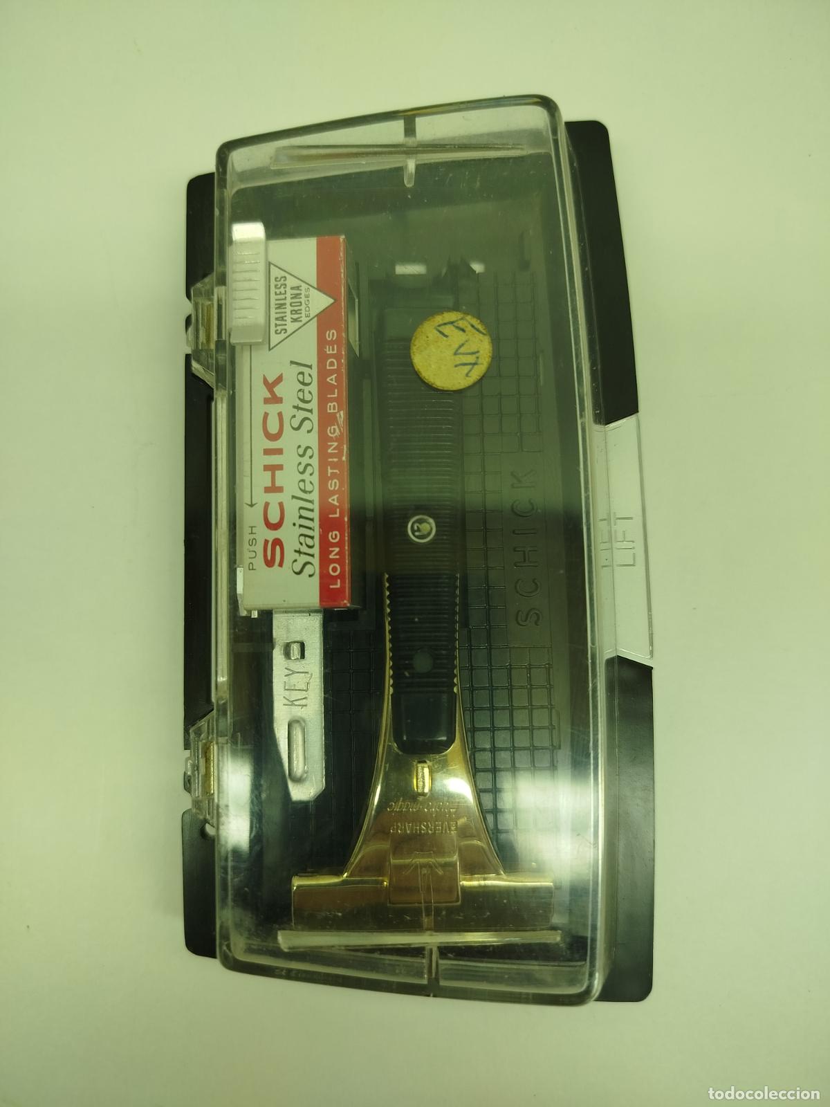 Antig&uuml;edades: MAQUINILLA AFEITAR SCHICK INJECTOR - MODELO EVERSHARP HYDRO-MAGIC - Foto 7