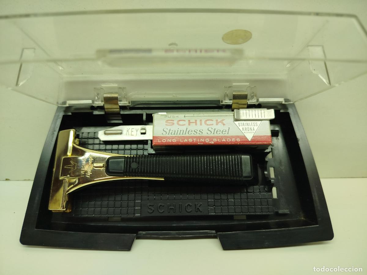 Antig&uuml;edades: MAQUINILLA AFEITAR SCHICK INJECTOR - MODELO EVERSHARP HYDRO-MAGIC - Foto 10