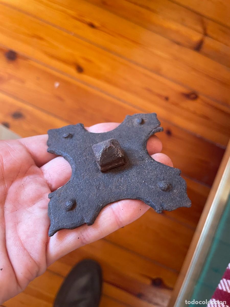 Antig&uuml;edades: Clavo de hierro de puerta - Foto 2