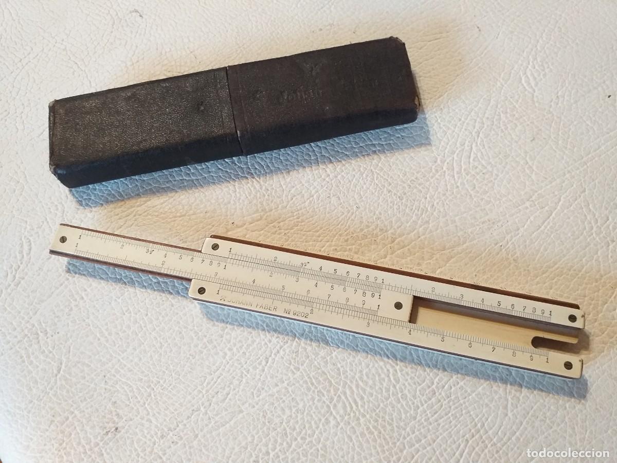 Antig&uuml;edades: ANTIGUA REGLA DE C&Aacute;LCULO JOHANN FABER N&ordm; 9202 MADERA MUY DIFICIL DE CONSEGUIR
