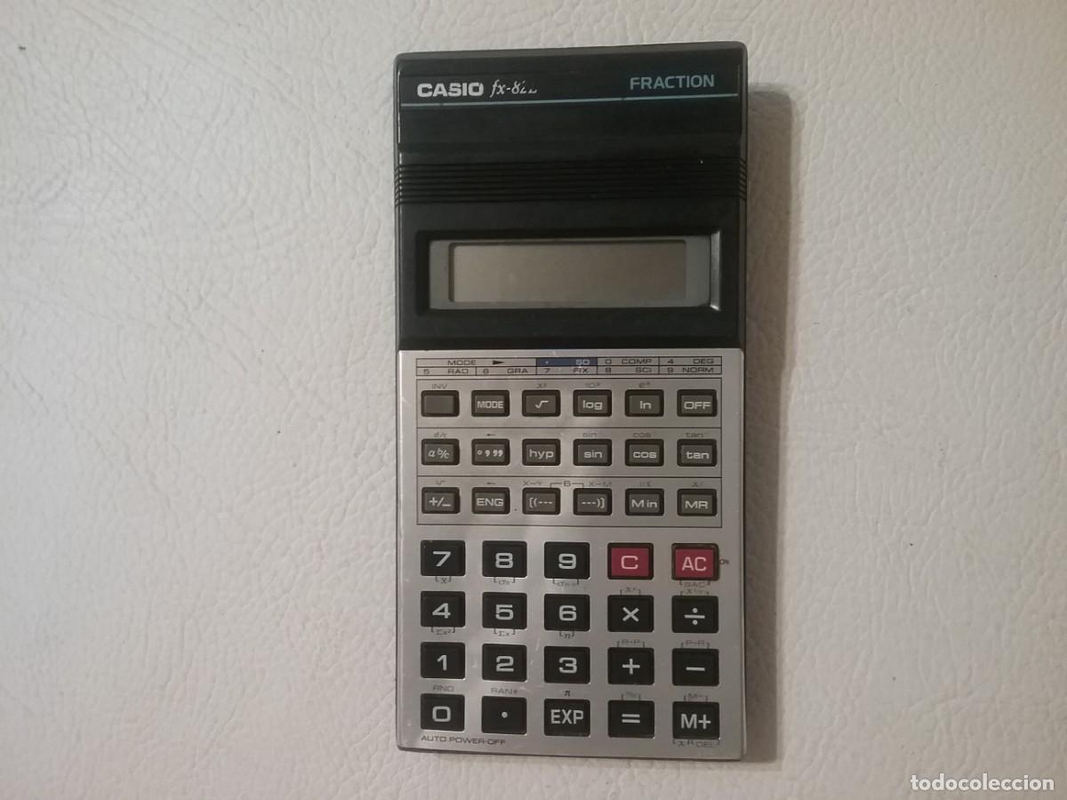Oggetti Antichi: Calculadora CASIO FRACTION