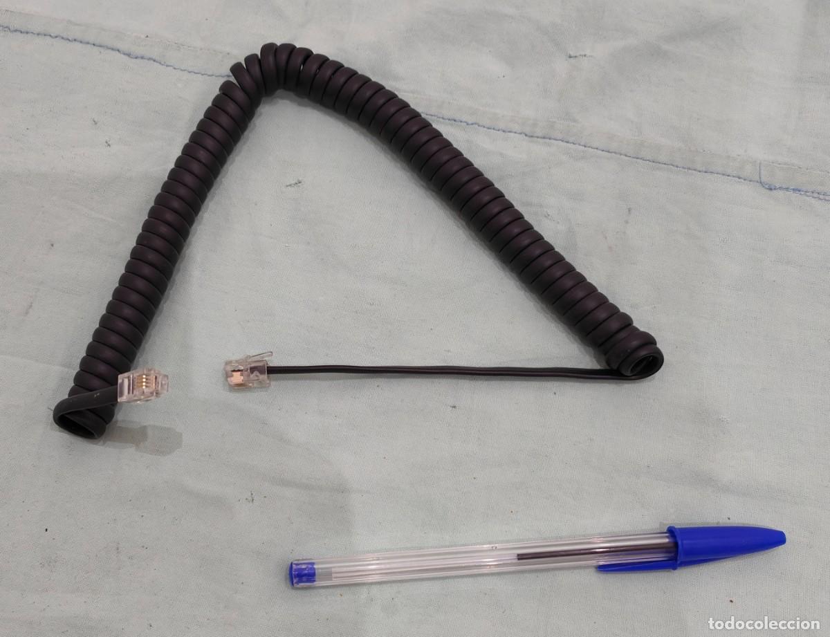 Tel&eacute;fonos: Cord&oacute;n para Micr&oacute;fono de tel&eacute;fono Domo fijo - Foto 1