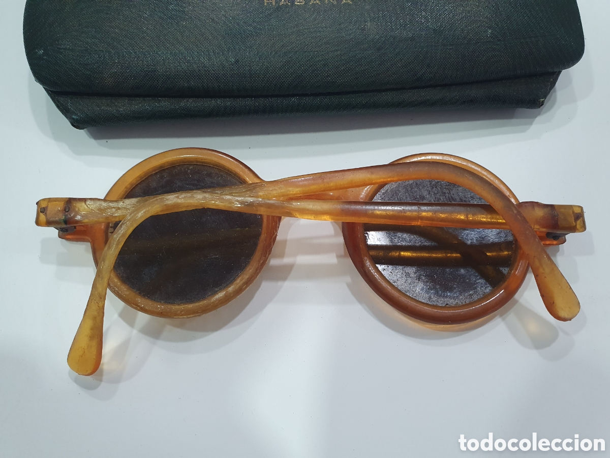Antig&uuml;edades: Antiguas gafas de pasta. (L61) - Foto 4